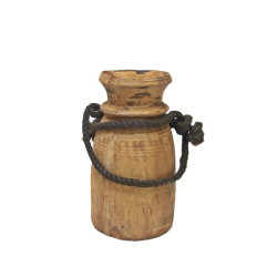 Wazon z drewna egzotycznego Dzban 22x12cm